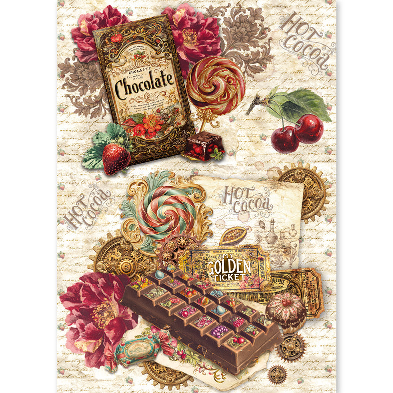 Ciao Bella - The chocolate factory -  Rice Paper Mixed - A5