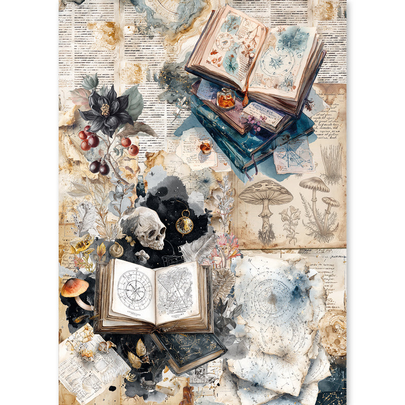 Ciao Bella - The Witch's Grimoire -  Rice Paper Mixed - A5