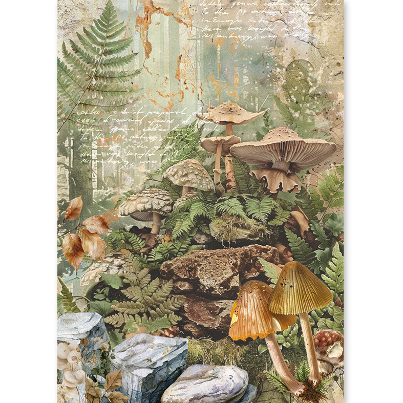 Ciao Bella - The Nature Journal -  Rice Paper Mixed - A5