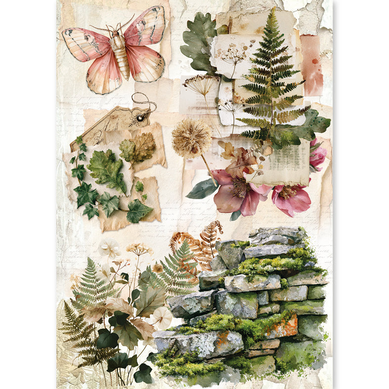Ciao Bella - The Nature Journal -  Rice Paper Mixed - A5