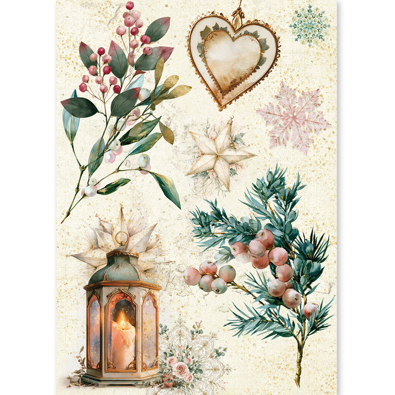 Ciao Bella - Golden Winter -  Rice Paper Mixed - A5