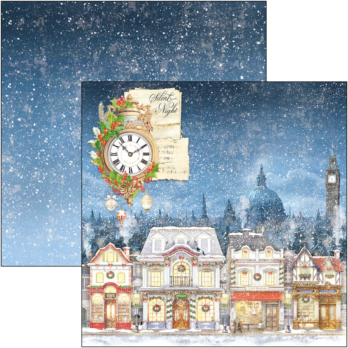 Ciao Bella - The Nutcracker - Paper Pack  (8 ark)  12 x 12"