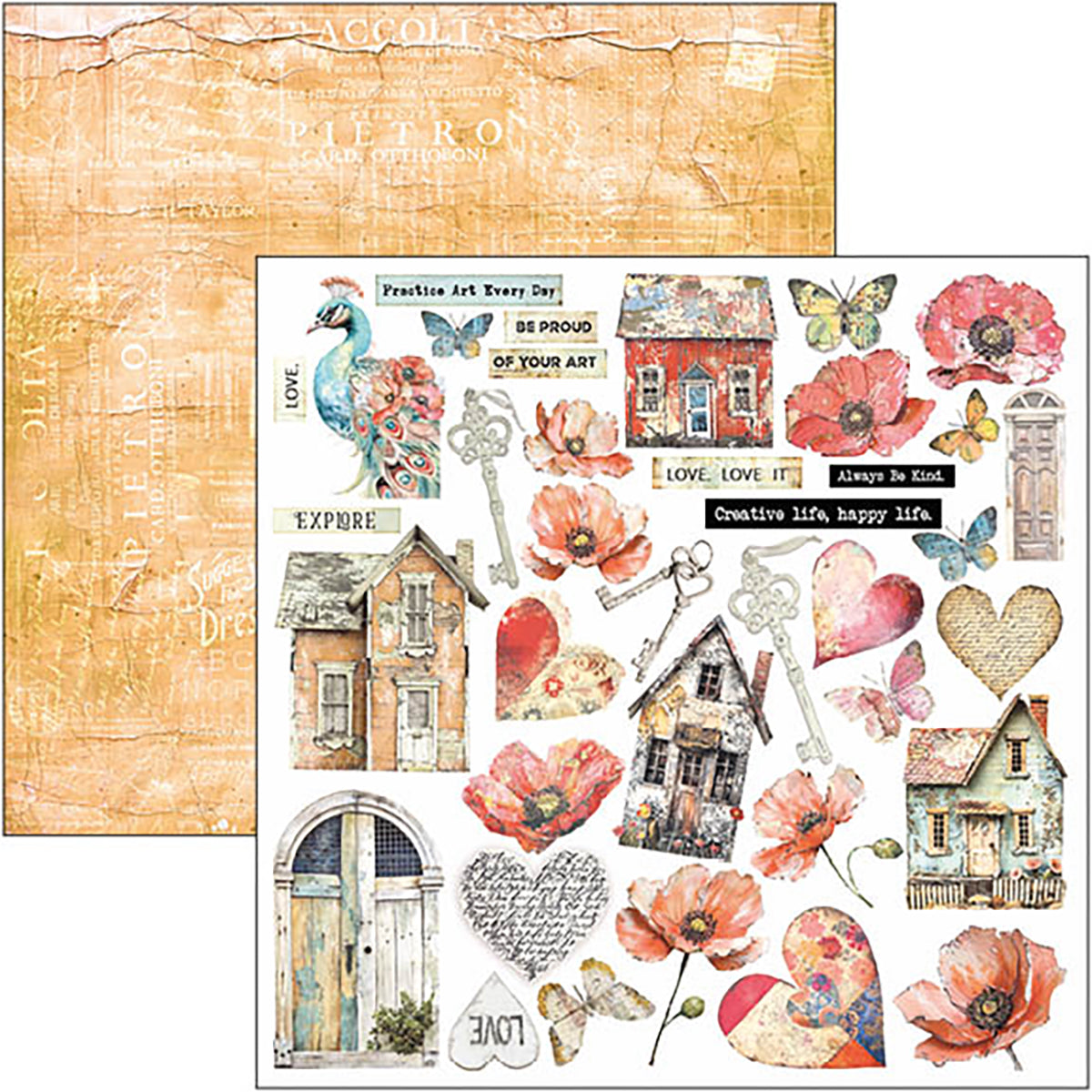 Ciao Bella - Majestic Dream - Paper Pack  (8 ark)  12 x 12"