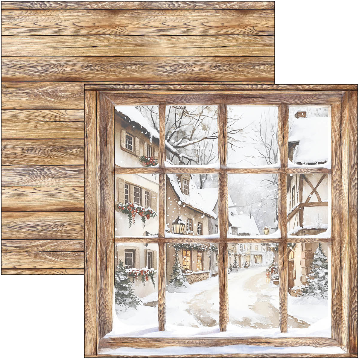 Ciao Bella - Winter Season - Paper Pack  (8 ark)  12 x 12"