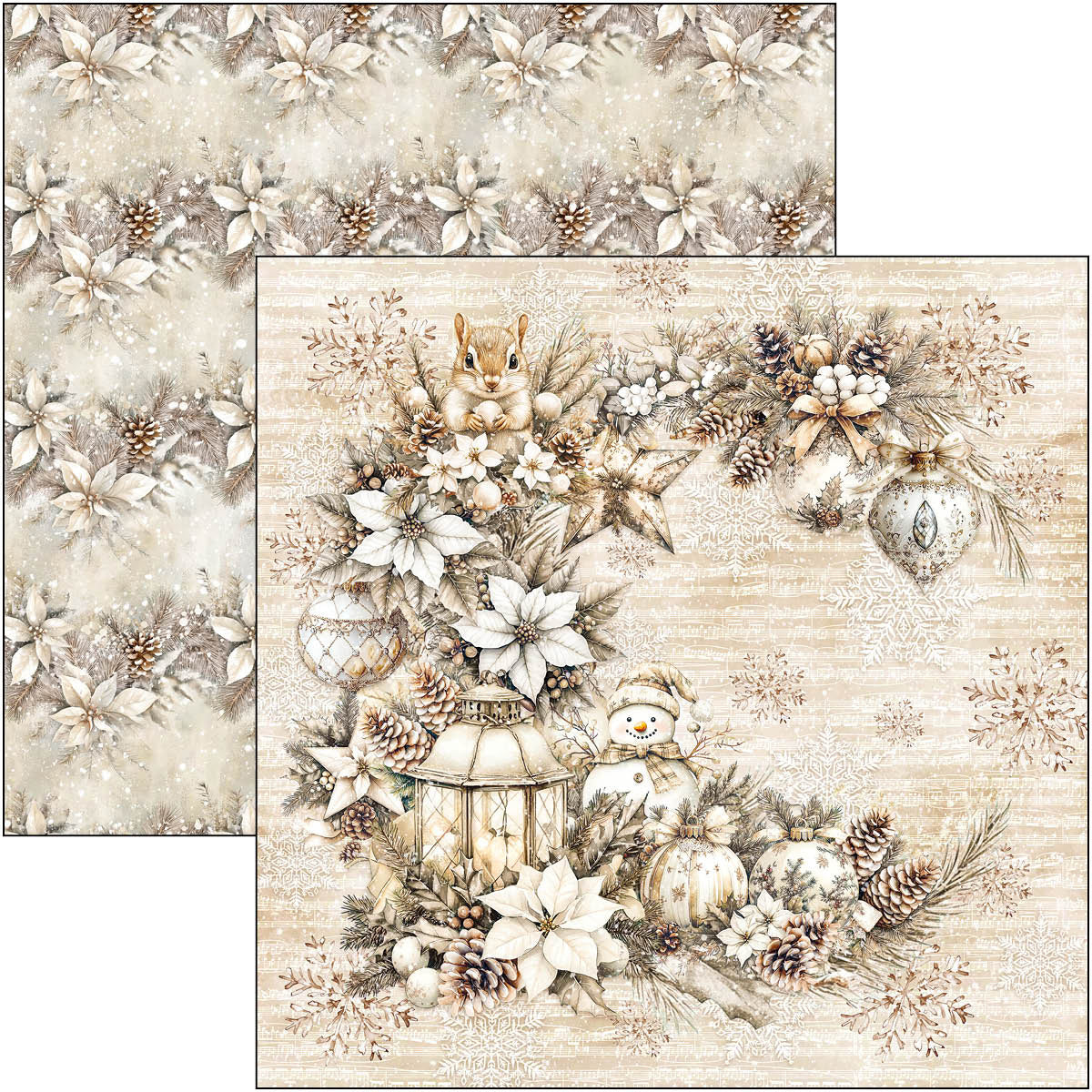 Ciao Bella - Winter Season - Paper Pack  (8 ark)  12 x 12"