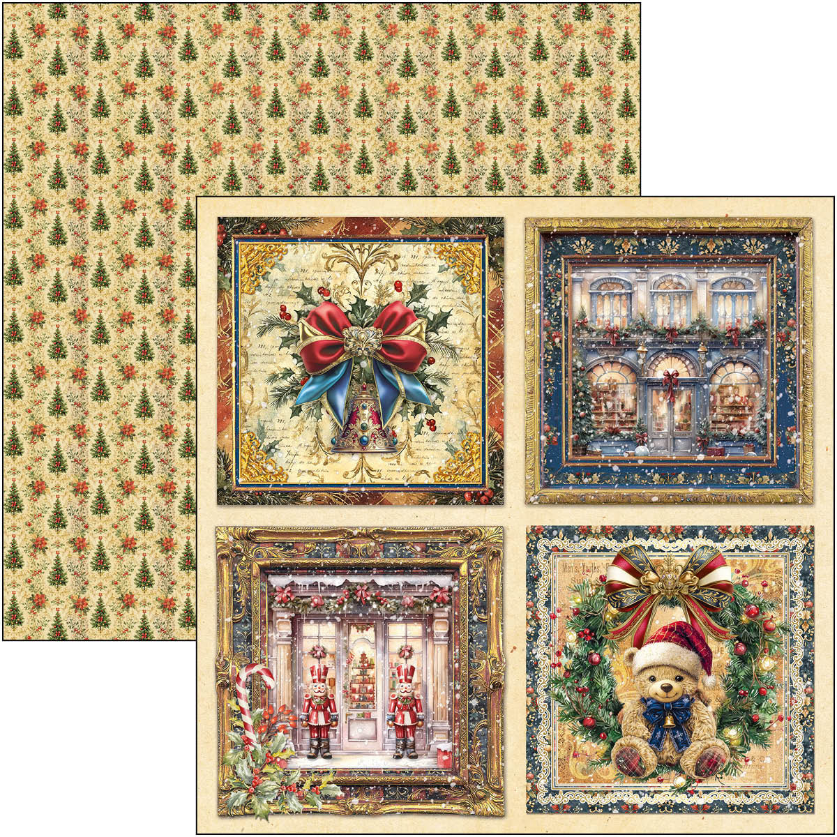 Ciao Bella - Toy Shop - Paper Pack  (8 ark)  12 x 12"