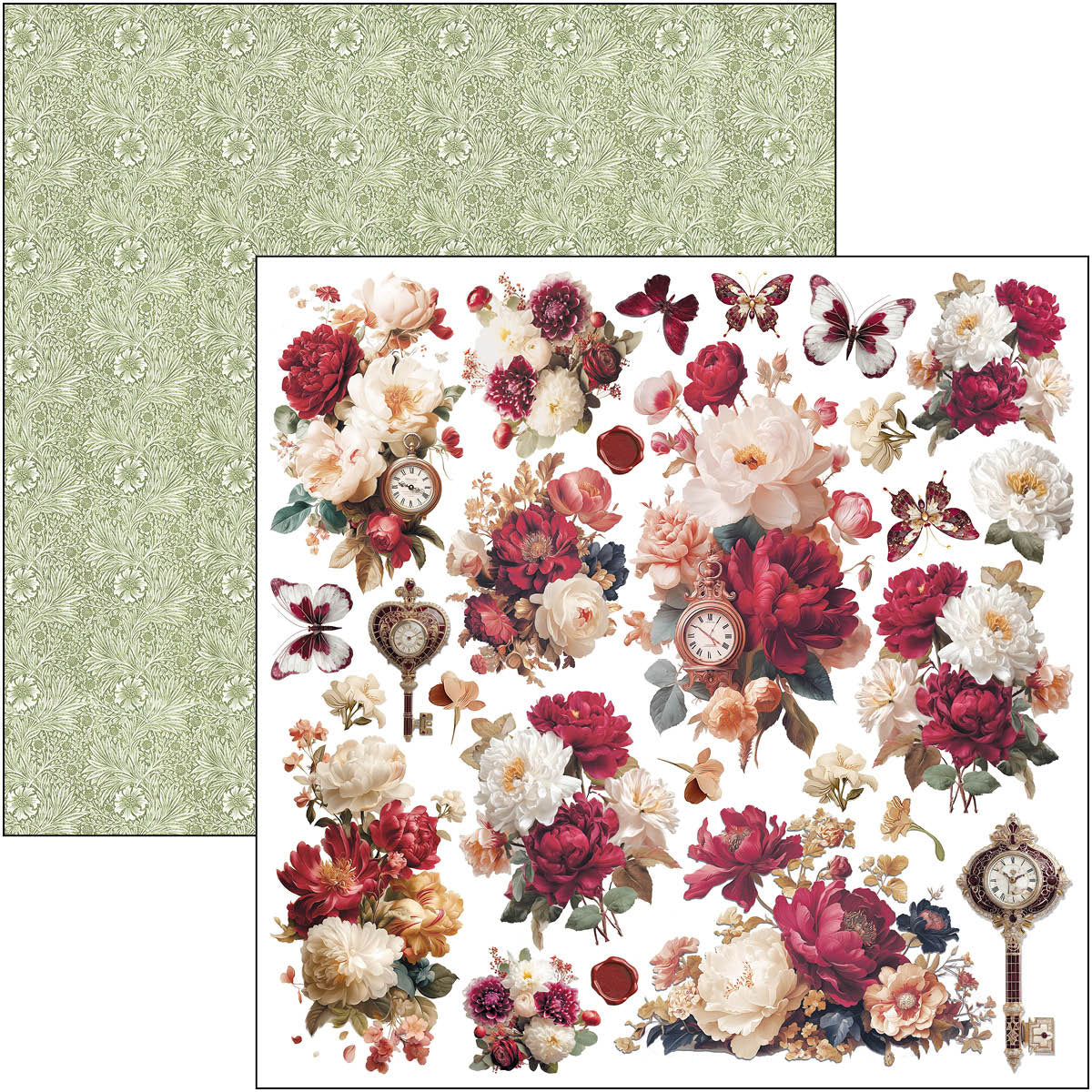 Ciao Bella - Book Lovers - Paper Pack  (8 ark)  12 x 12"