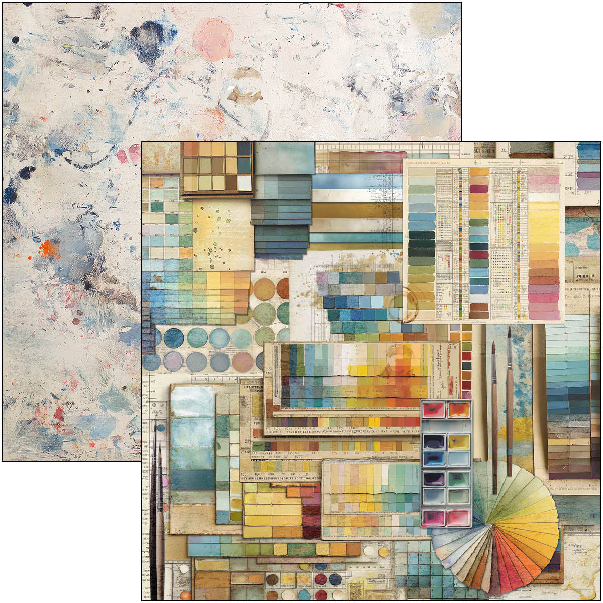 Ciao Bella - An Artist Journey - Paper Pack  (8 ark)  12 x 12"