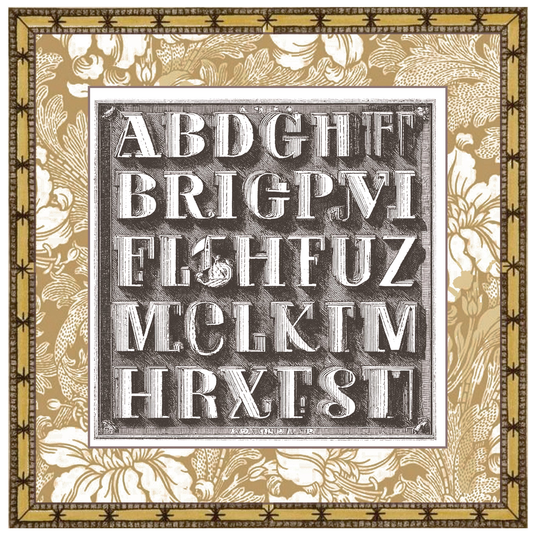 Ciao Bella - Typographic -  Deluxe paper Pearl Copper & Vellum Dual Pack Mixed - 6 x 6"