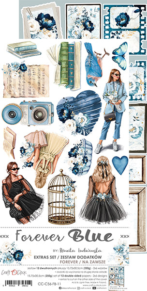 Craft O'Clock - Forever Blue - Extras Set - Forever