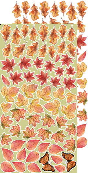 Craft O'Clock - Autumn Beauty - Extras Set - Flowers