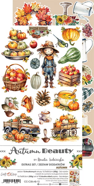 Craft O'Clock - Autumn Beauty - Extras Set - Autumn