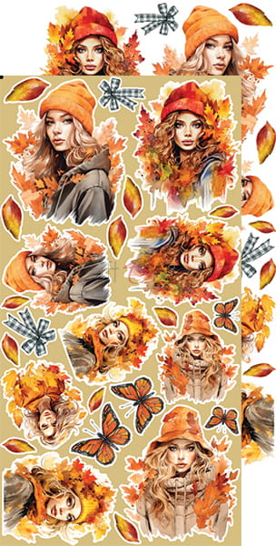 Craft O'Clock - Autumn Beauty -  Extras Set - Women