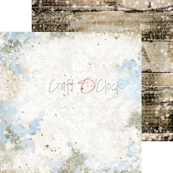 Craft O'Clock - Winter Morning - Basic Paper Pad - 8x8"