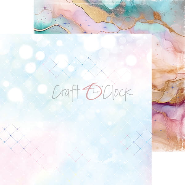 Craft O'Clock - Unicorn Sweet - Basic Paper Pad - 8x8"