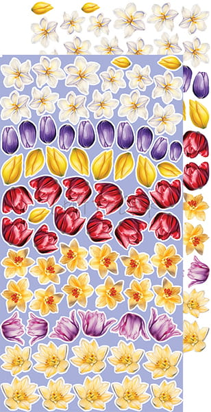 Craft O'Clock - Tulip Love - Extras Set - Flowers