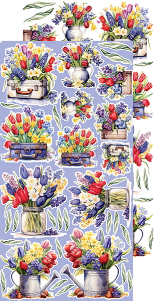 Craft O'Clock - Tulip Love - Extras Set - Flowers