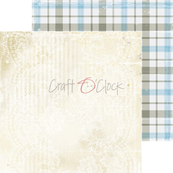 Craft O'Clock - Boy & toy - Basic Paper Pad - 8x8"