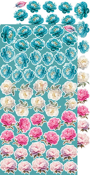 Craft O'Clock - Soulflowers - Extras Set - Flowers
