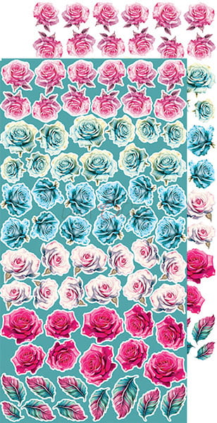 Craft O'Clock - Soulflowers - Extras Set - Flowers