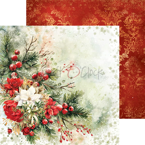 Craft O'Clock - Christmas Everywhere - MIX Paper Pad - 8x8"