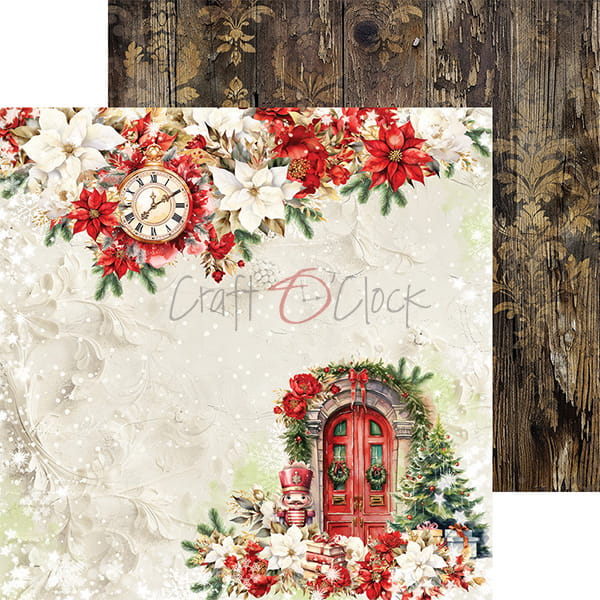 Craft O'Clock - Christmas Everywhere - Paper Pad - 8x8"