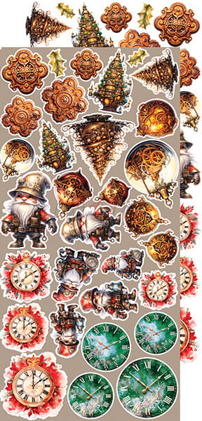 Craft O'Clock - Christmas Everywhere - Extras Set - MIX