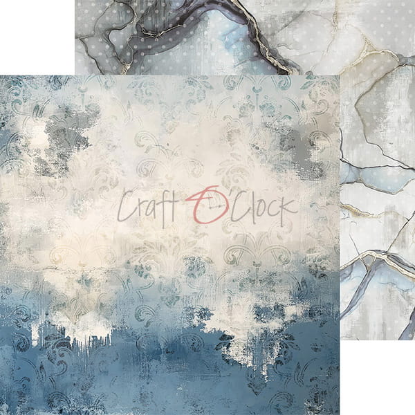 Craft O'Clock - Nighttime chill - Basic Paper Pad - 8x8"