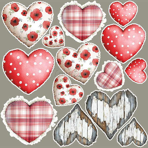Craft O'Clock - Heart of the sun - Extras Set - MIX - 8x8"