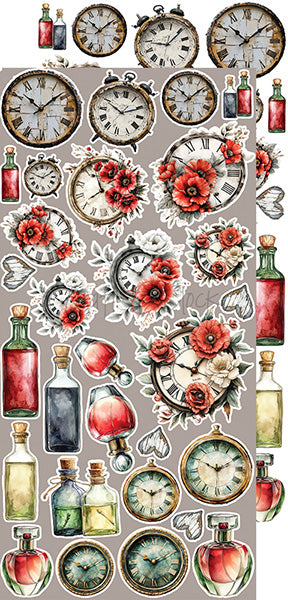 Craft O'Clock - Heart of the sun - Extras Set - Heart