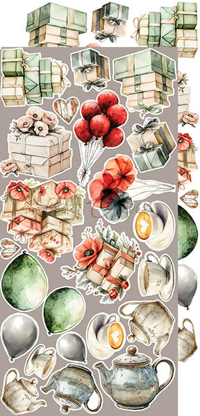 Craft O'Clock - Heart of the sun - Extras Set - Heart