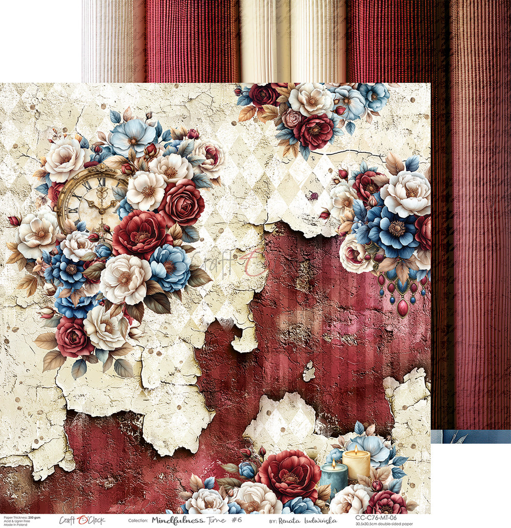 Craft O'Clock - Mindfulness time - Paper Pack -  12 x 12"