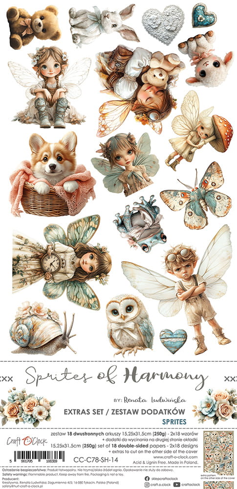 Craft O'Clock - Sprites of Harmony - Extras Set - SPRITES