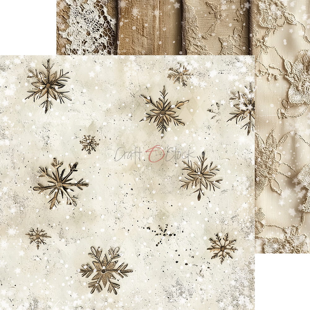 Craft O'Clock - Jolly Season - Extras Set - MIX - 8x8"