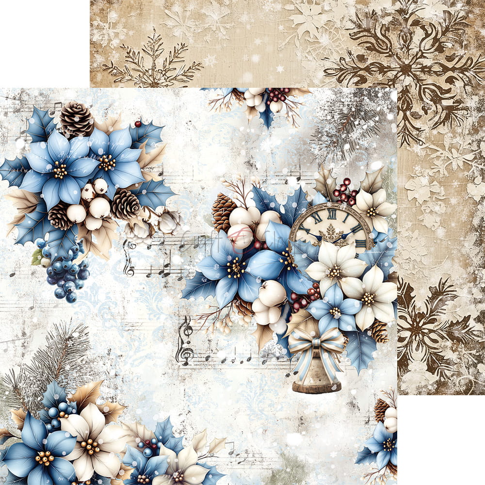 Craft O'Clock - Jolly Season - Paper Pad - 8x8"