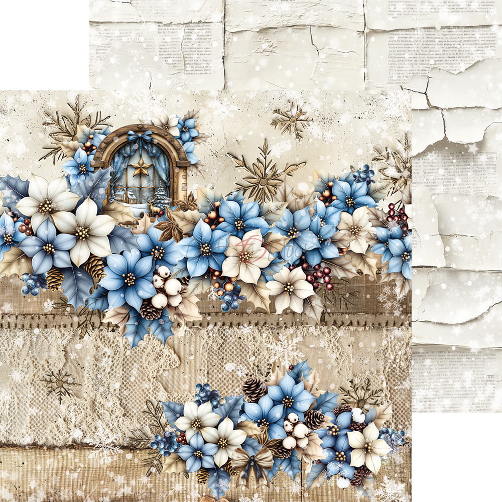 Craft O'Clock - Jolly Season - Paper Pad - 8x8"