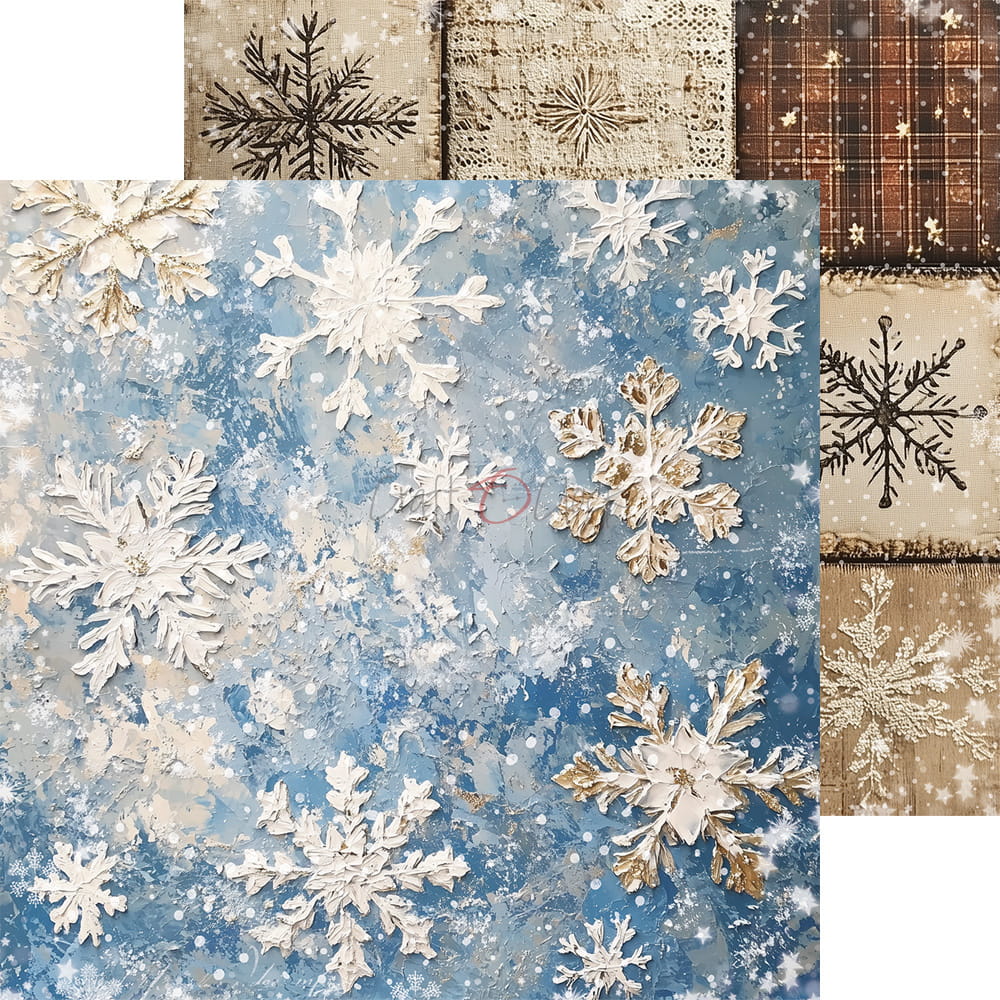 Craft O'Clock - Jolly Season - Paper Pad - 8x8"