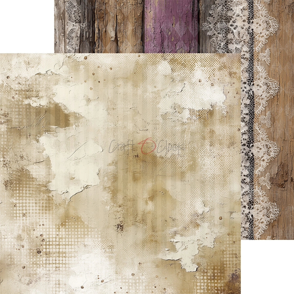 Craft O'Clock - Plum & Caramel - Extras Set - MIX - 8x8"