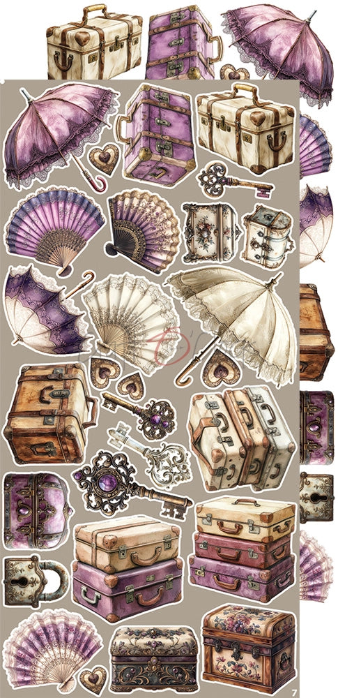 Craft O'Clock - Plum & Caramel - Extras Set - Mix