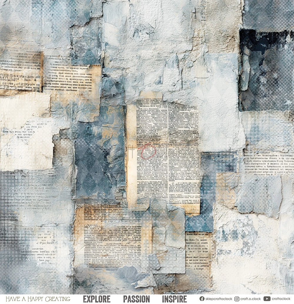 Craft O'Clock - Timeless Grace - Paper Pack -  12 x 12"