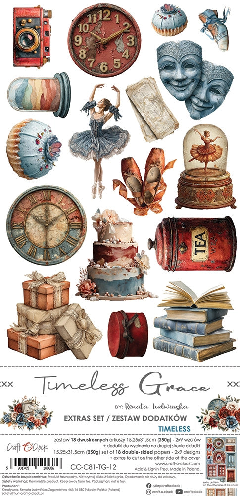 Craft O'Clock - Timeless Grace - Extras Set - Mix