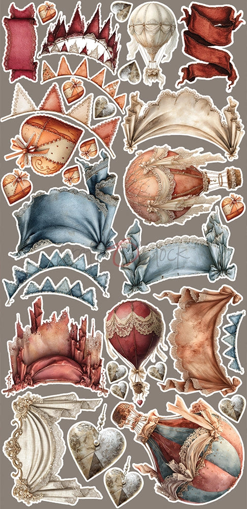 Craft O'Clock - Timeless Grace - Extras Set - Mix