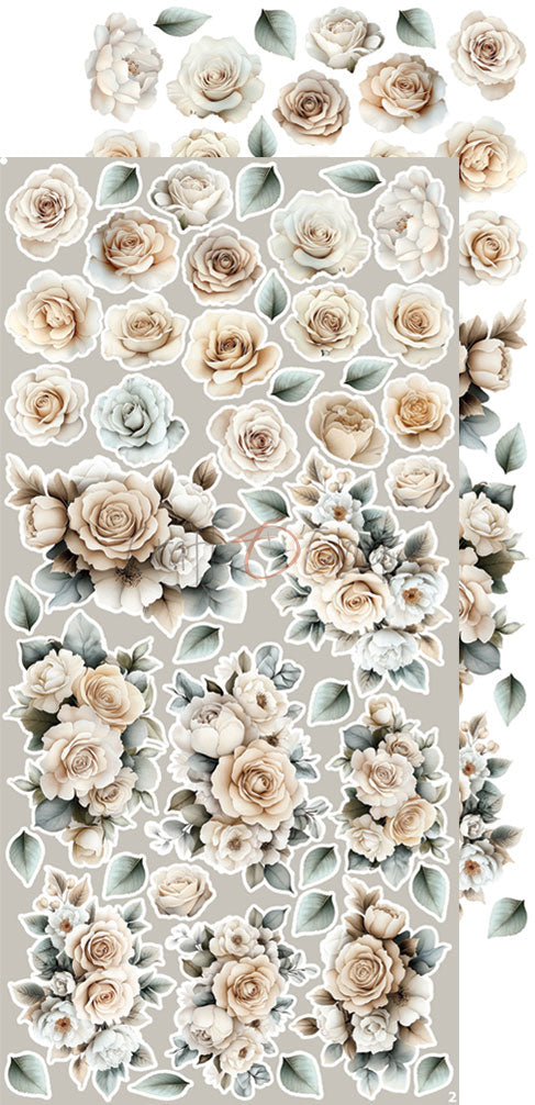 Craft O'Clock - Lifetime Loving You - Flowers Extras Set