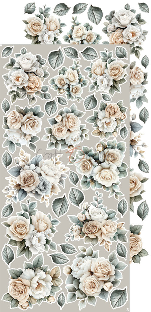 Craft O'Clock - Lifetime Loving You - Flowers Extras Set