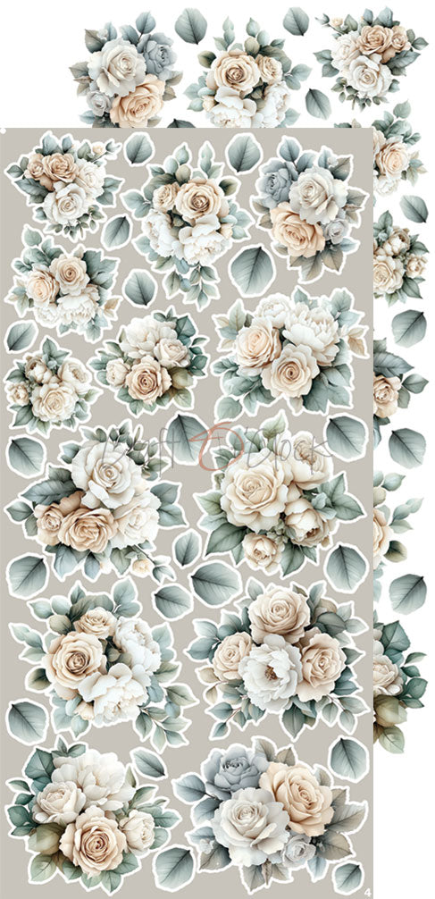 Craft O'Clock - Lifetime Loving You - Flowers Extras Set