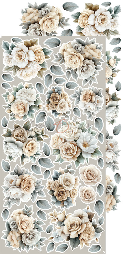 Craft O'Clock - Lifetime Loving You - Flowers Extras Set
