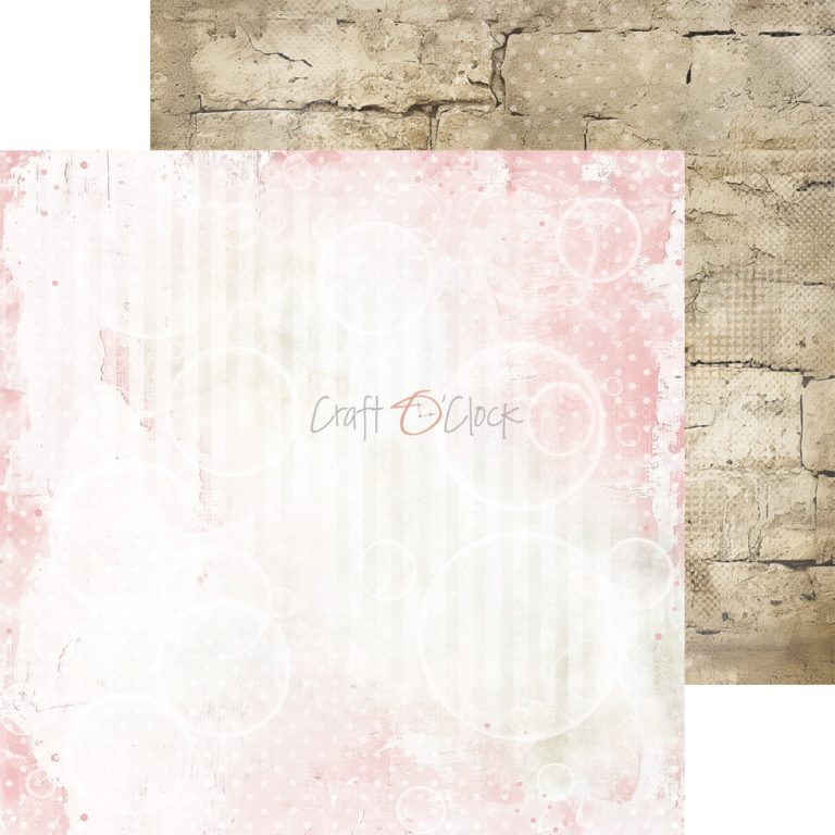 Craft O'Clock - Baby Girl Universe - Paper Pack - 8 x 8" Basic