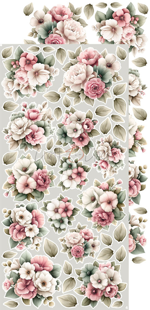 Craft O'Clock - Baby Girl Universe - Extras Set - Flowers & More