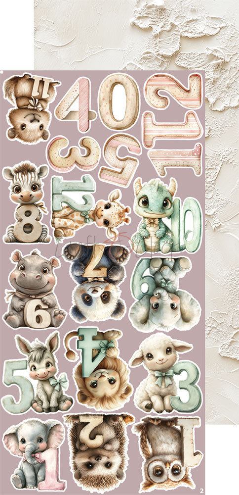 Craft O'Clock - Baby Girl Universe - Extras Set - Baby Girl