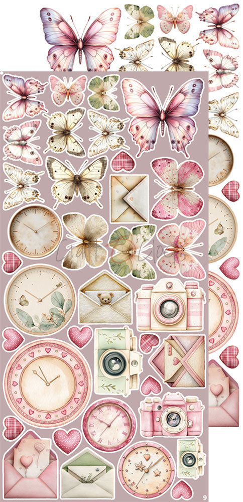 Craft O'Clock - Baby Girl Universe - Extras Set - Baby Girl